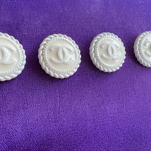 Chanel Stamped Buttons